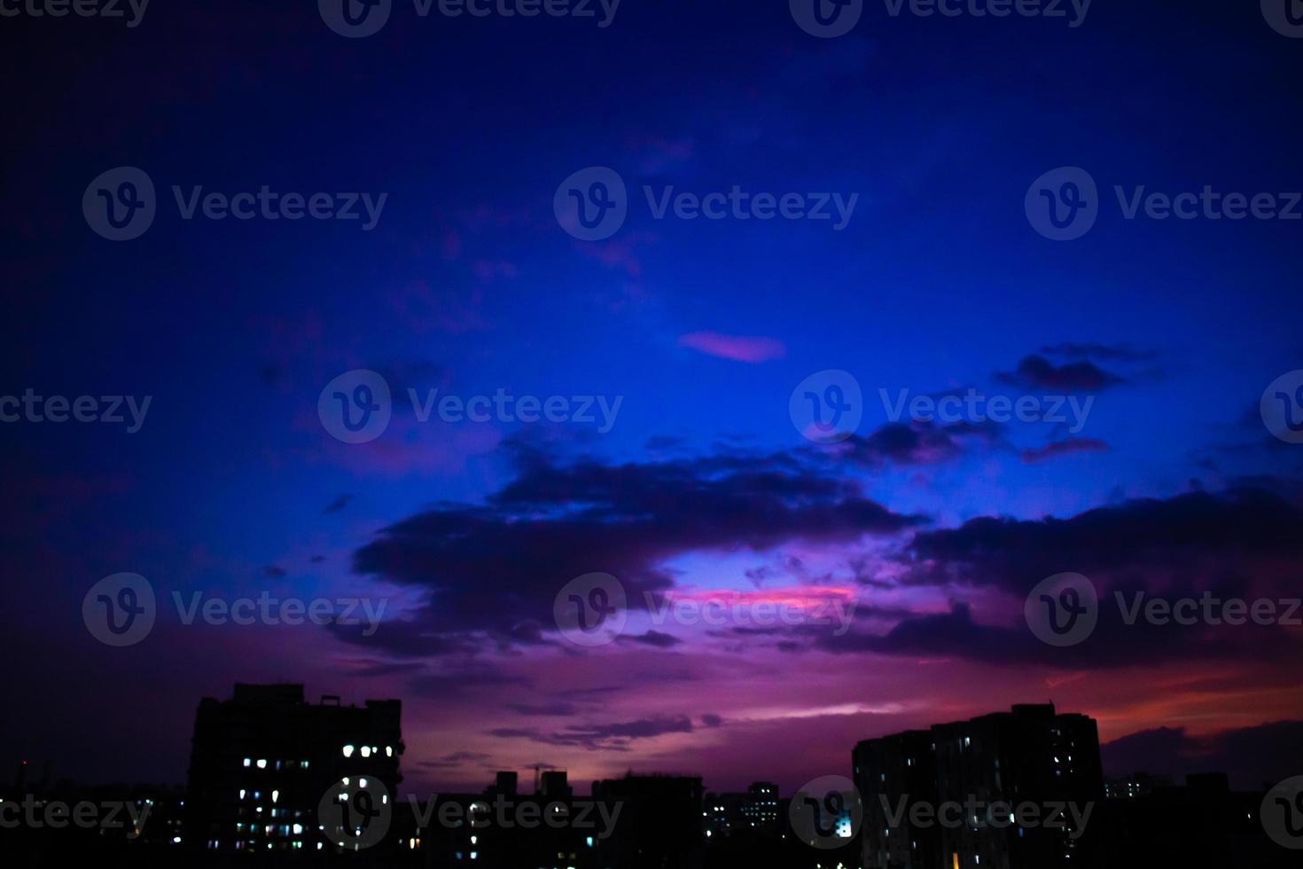 cielo con la luce foto