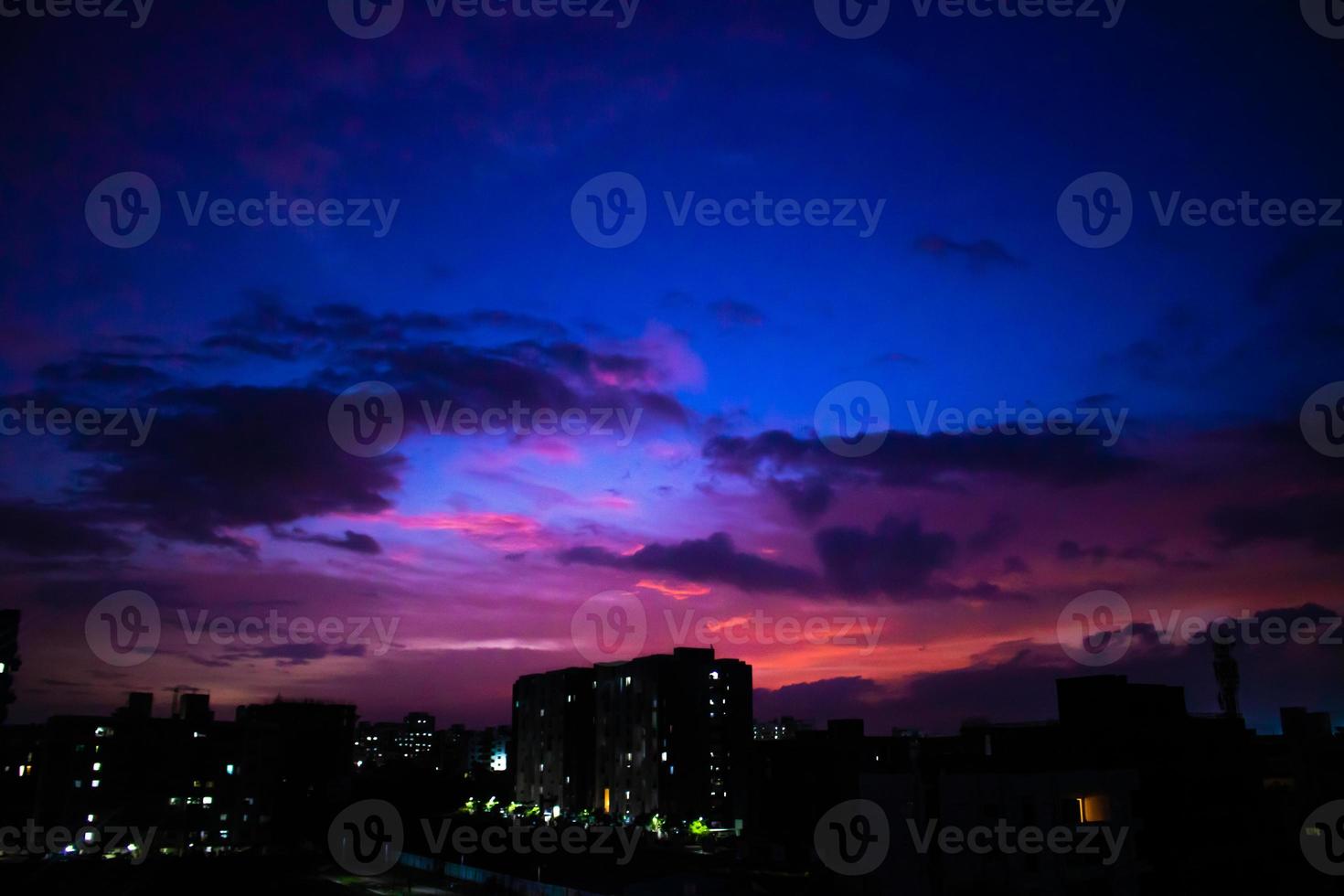 cielo con la luce foto