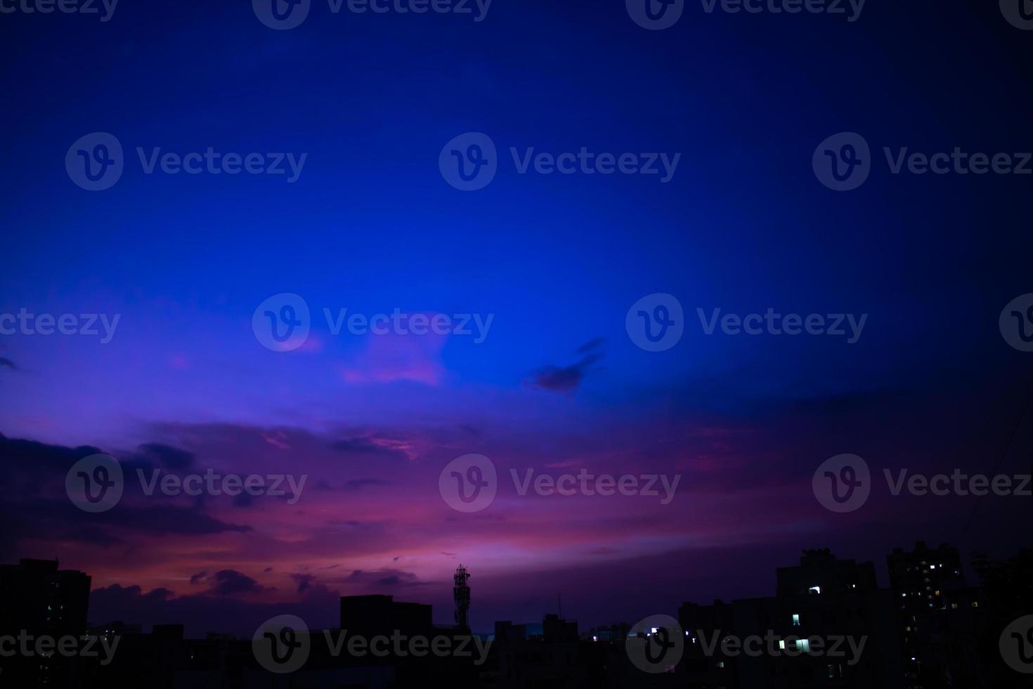 cielo con la luce foto