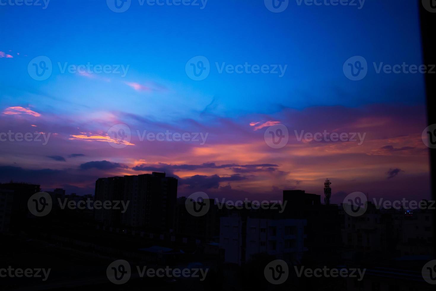 cielo con la luce foto