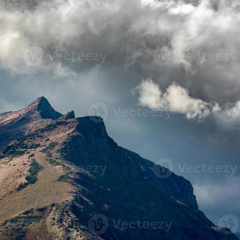 vista panoramica del parco nazionale del ghiacciaio foto