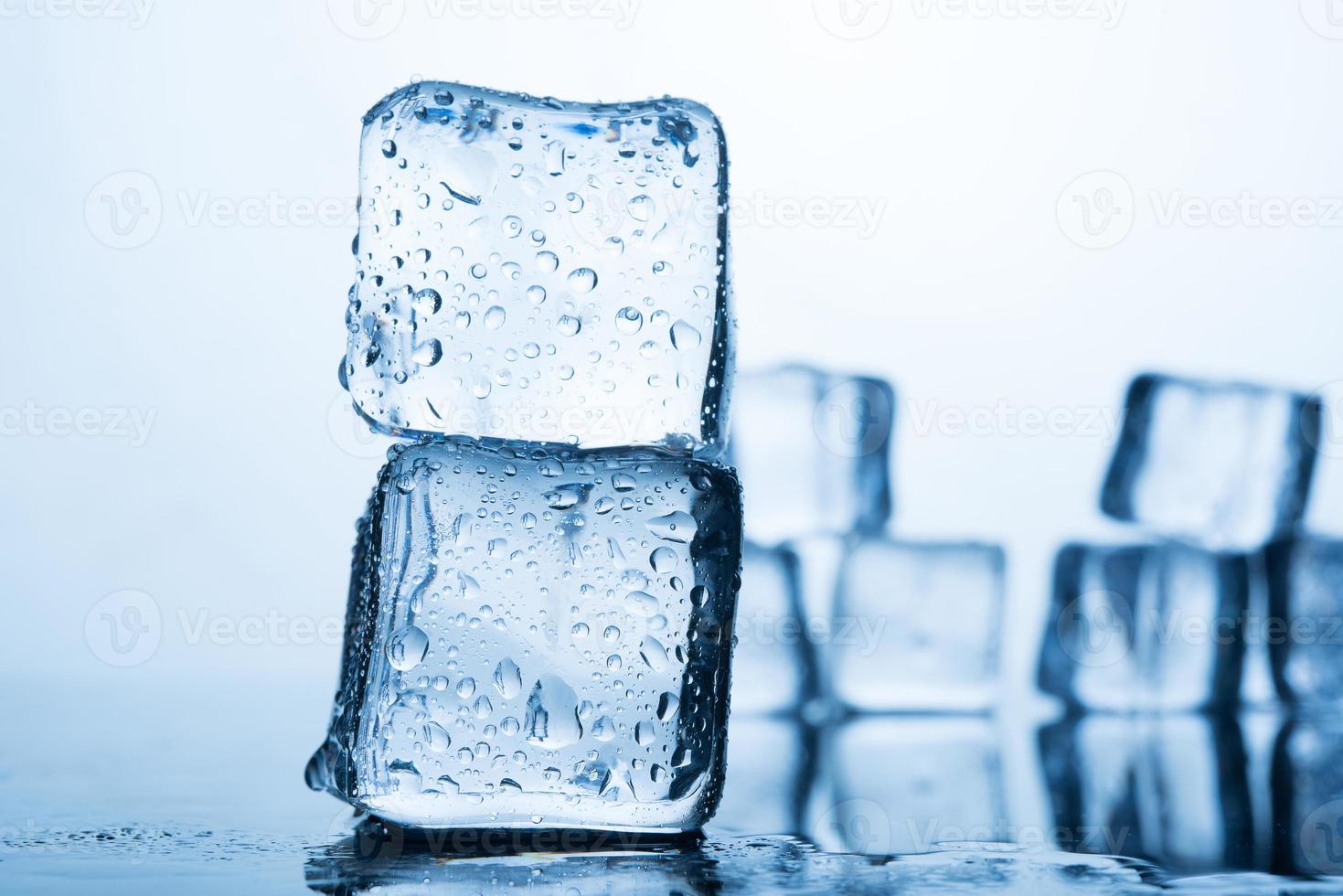 acqua ghiacciata ghiacciata da mangiare. foto