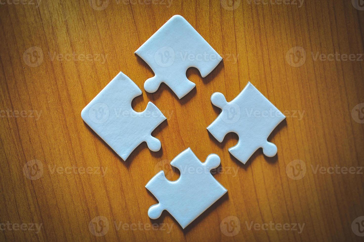 i puzzle sono l'unità nel gruppo. foto