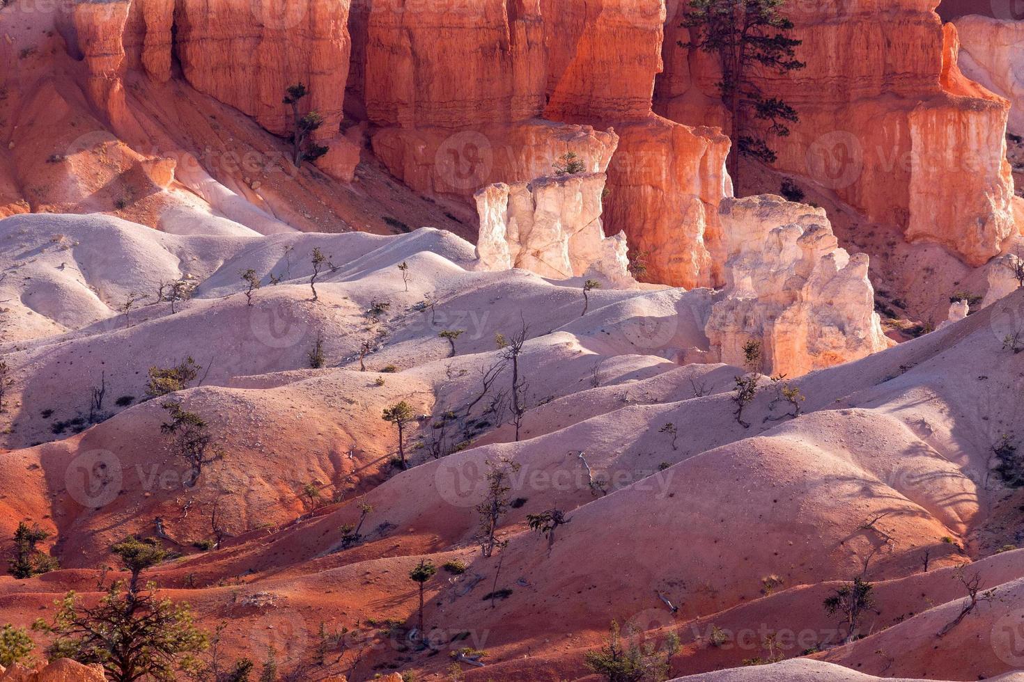 vista panoramica del Bryce Canyon foto