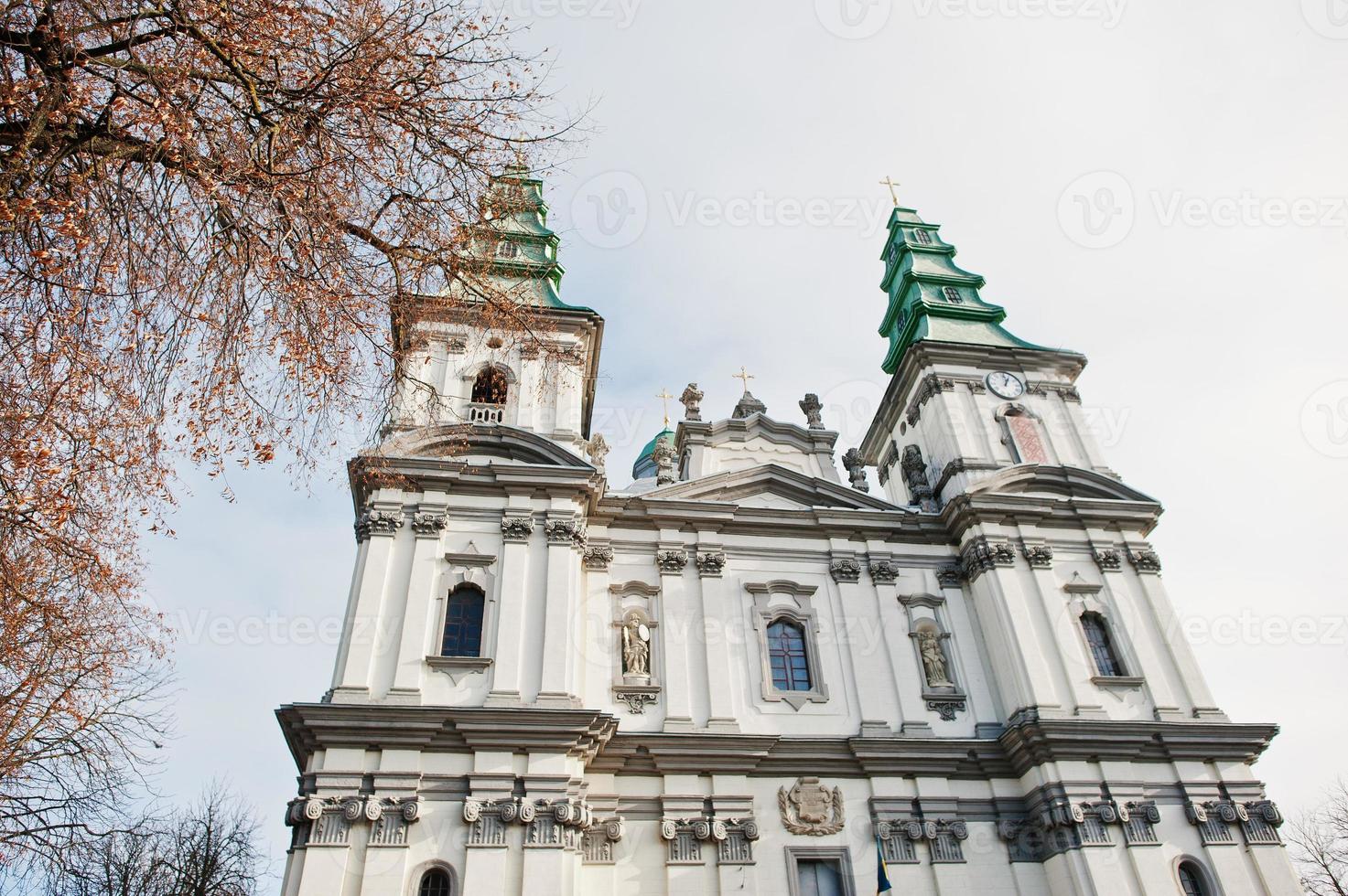 chiesa cattedrale di santa maria a ternopil, ucraina, europa. foto