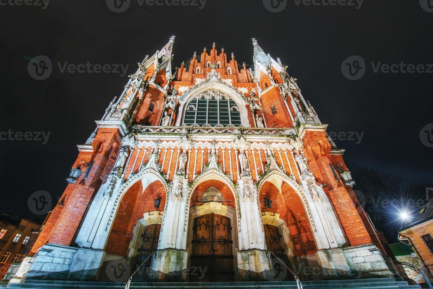 chiesa st. giuseppe a Cracovia, in Polonia foto