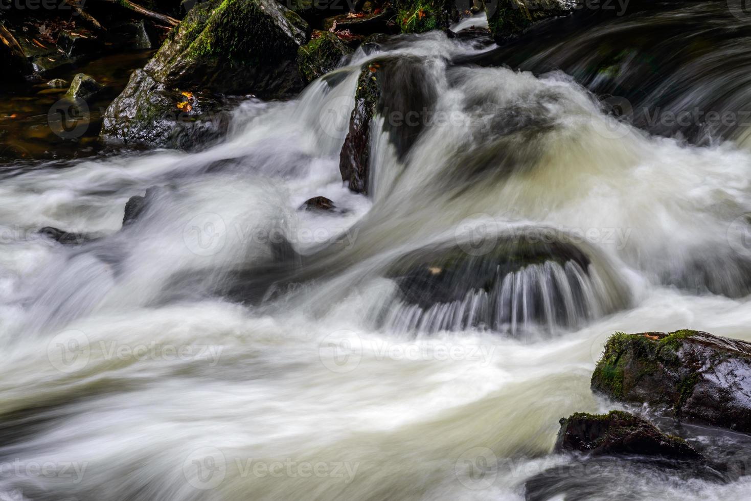 East lyn fiume in pieno flusso foto