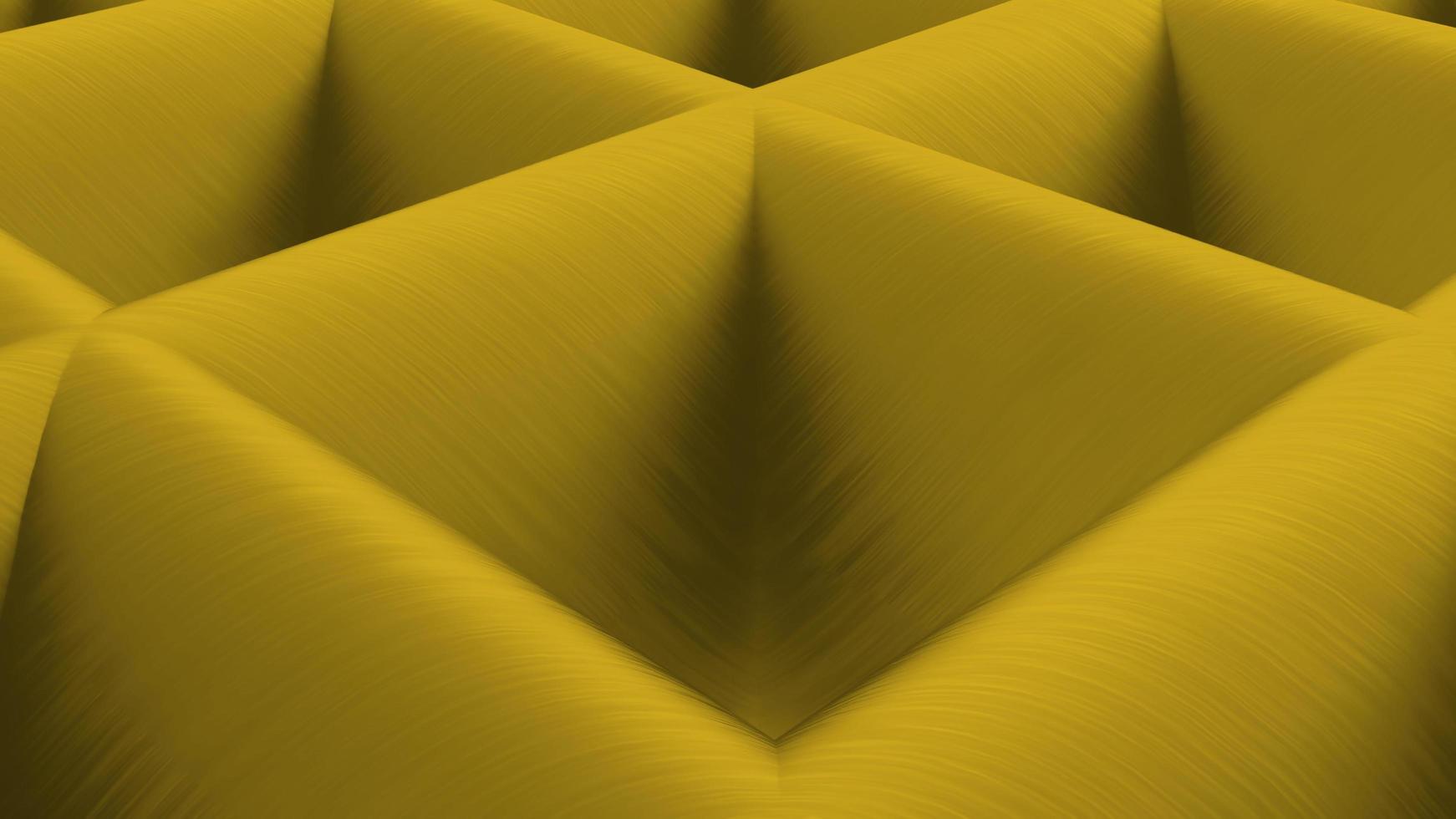 sfondo giallo cialde texture illustrazione ad alta definizione rendering 3d foto