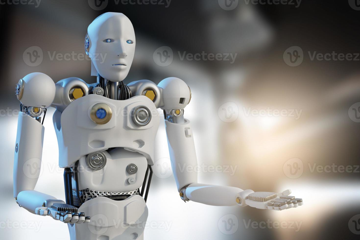 robot metaverse vr avatar realtà gioco realtà virtuale di persone blockchain tecnologia investimento, stile di vita aziendale realtà virtuale vr mondo connessione cyber avatar metaverse persone 2022 rendering 3d foto