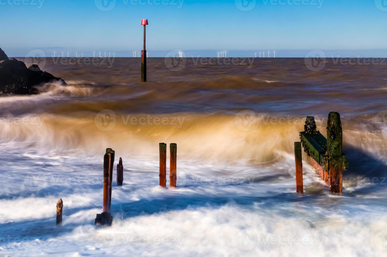 le difese del mare reculver hanno visto giorni migliori foto