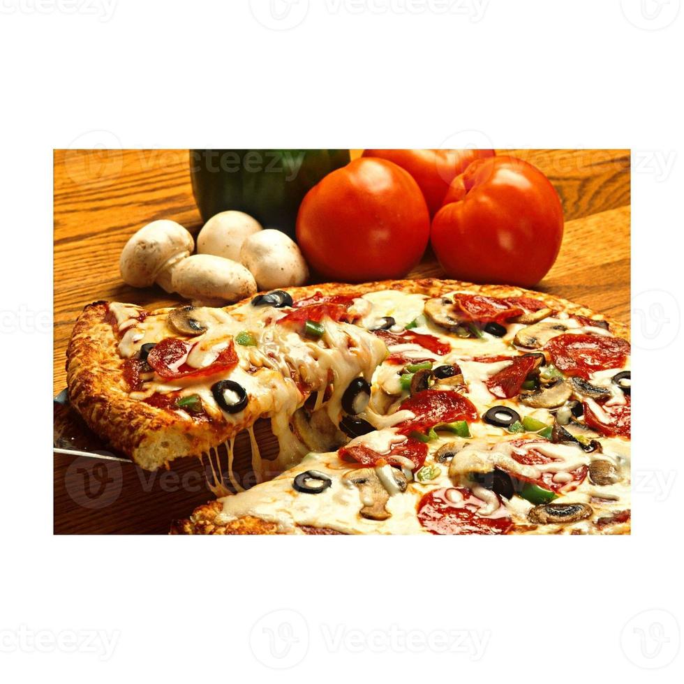 pizza, appena sfornata, appena sfornata. cibo italiano, foto
