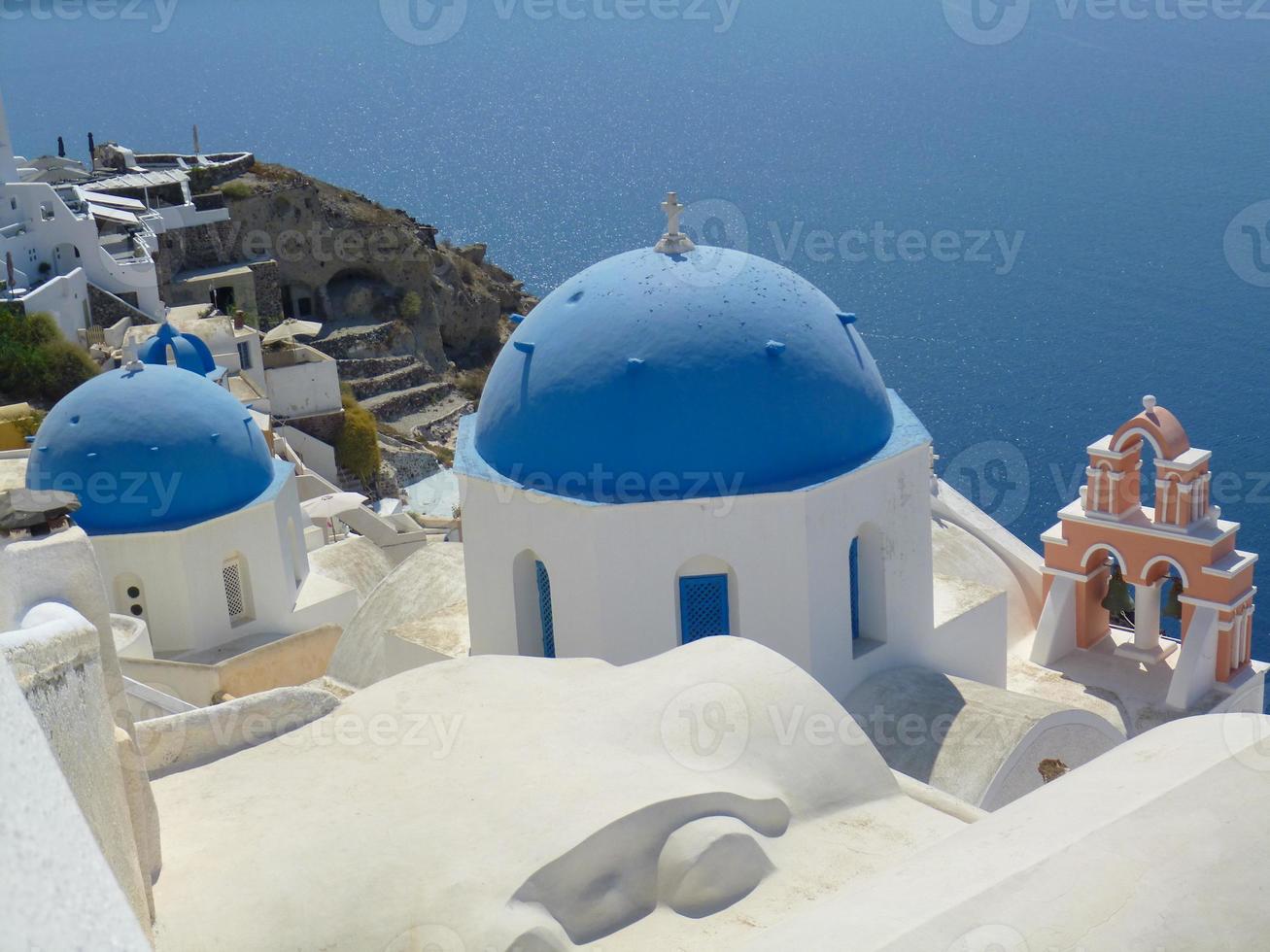 oia ia in grecia foto