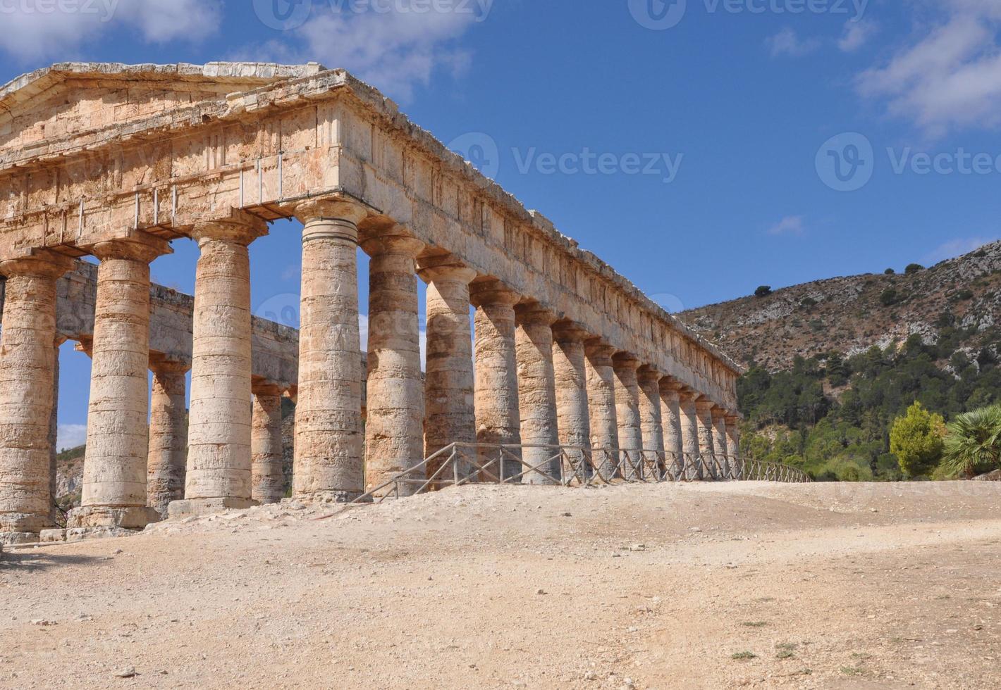 tempio dorico a segesta foto