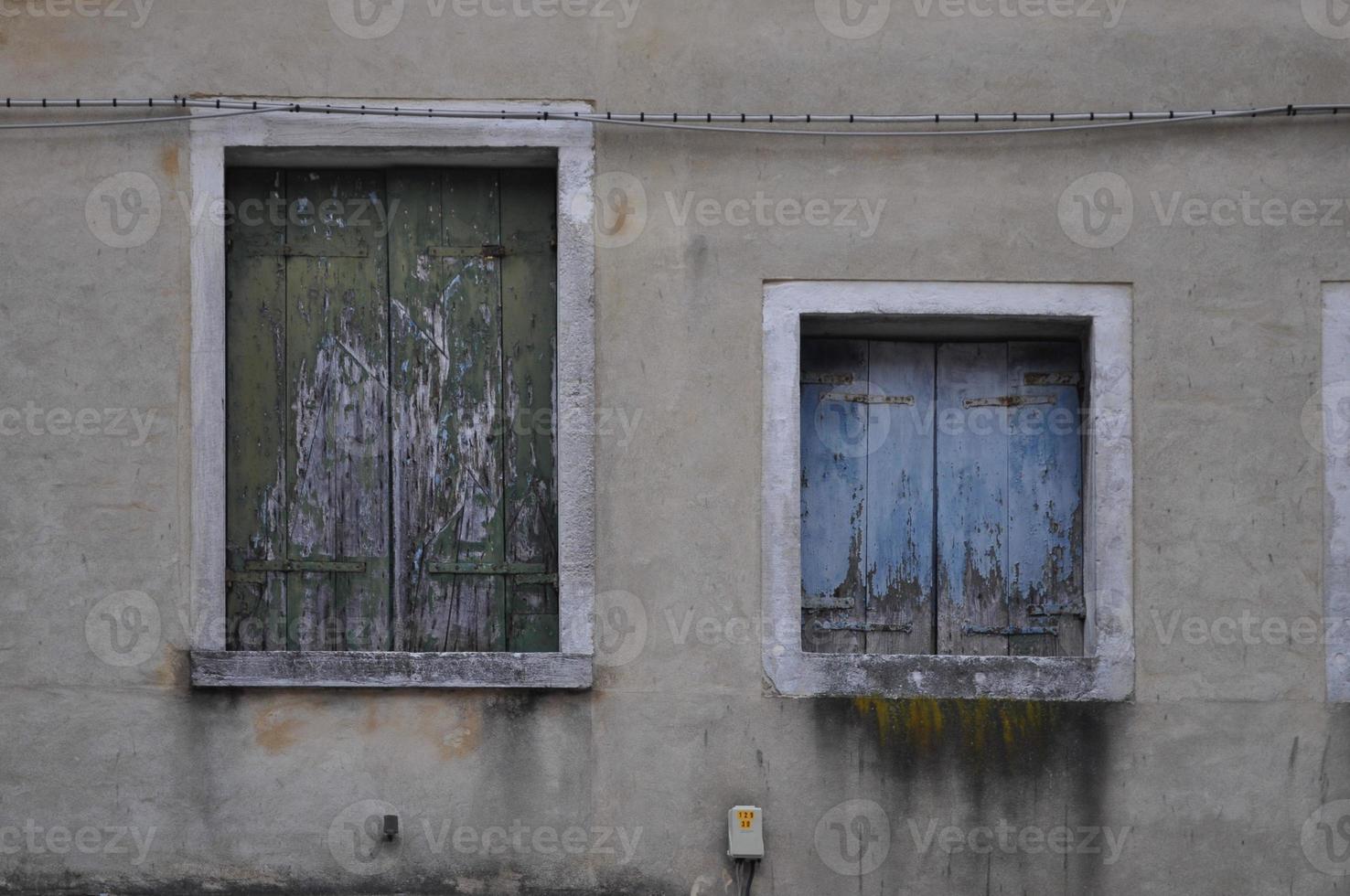 vista della città di venezia foto