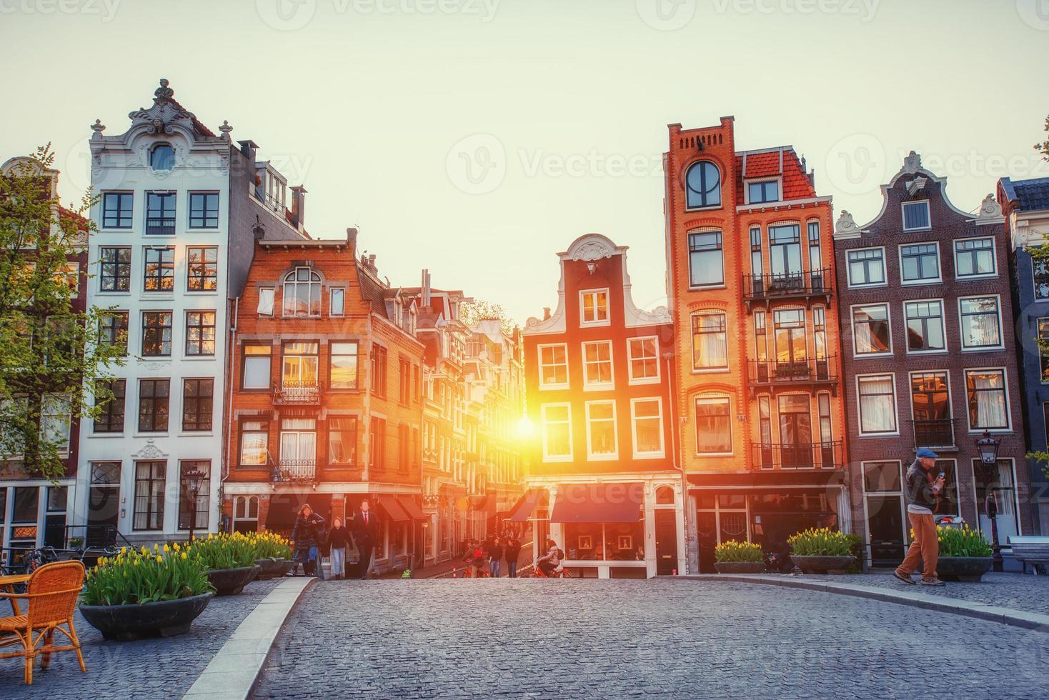 città affascinante in Germania. piccola venezia. foto