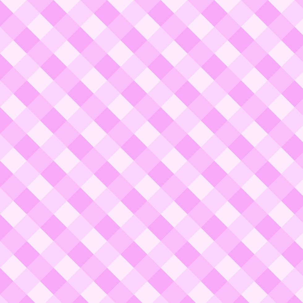 disegno di sfondo con motivo pastello rosa a scacchi senza soluzione di continuità per vestiti, carta, piastrelle, tessuti foto