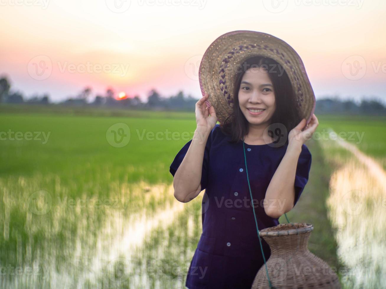 l'agricoltore è donna foto