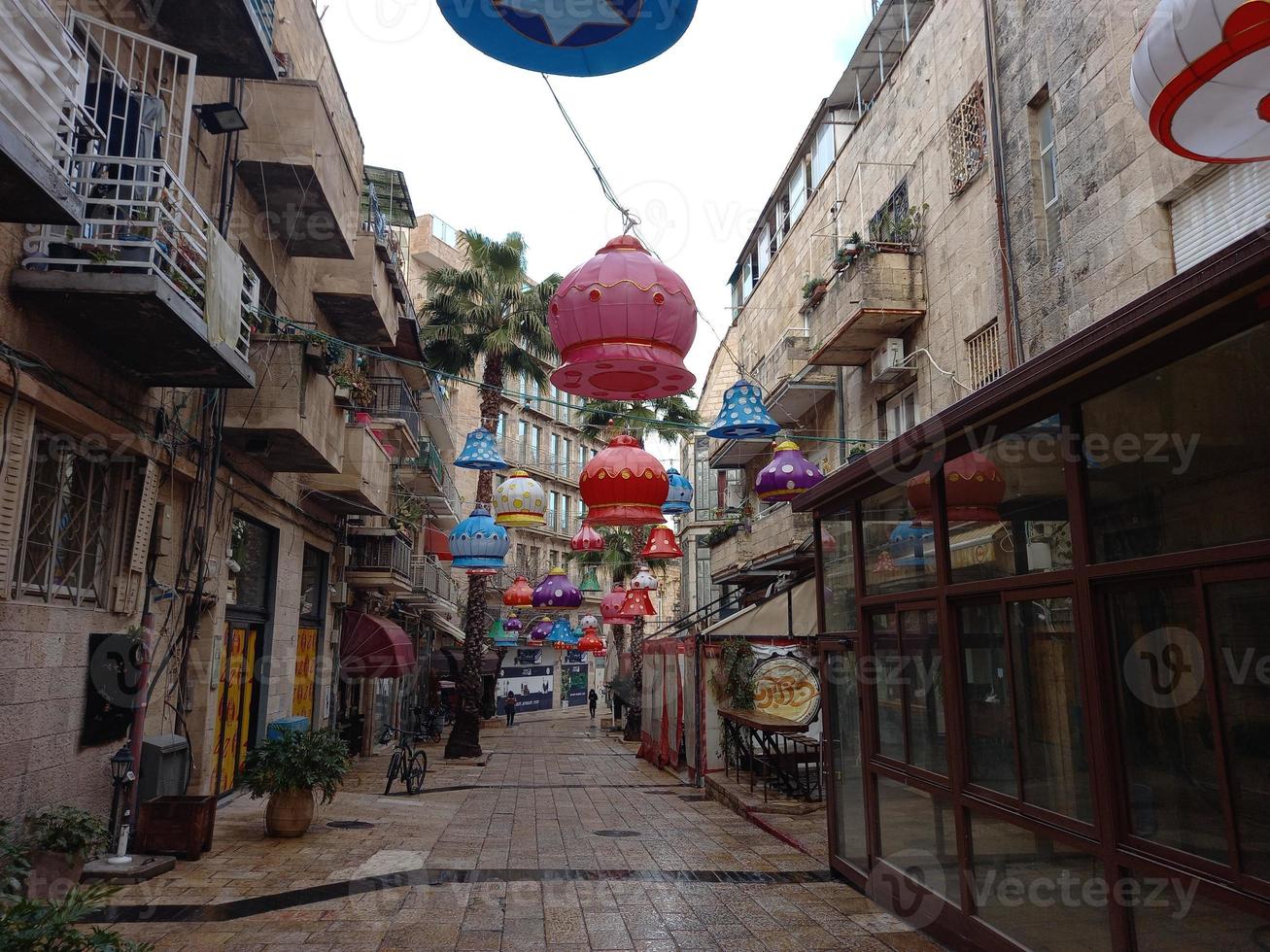 incredibili paesaggi urbani di Israele, vedute della Terra Santa foto