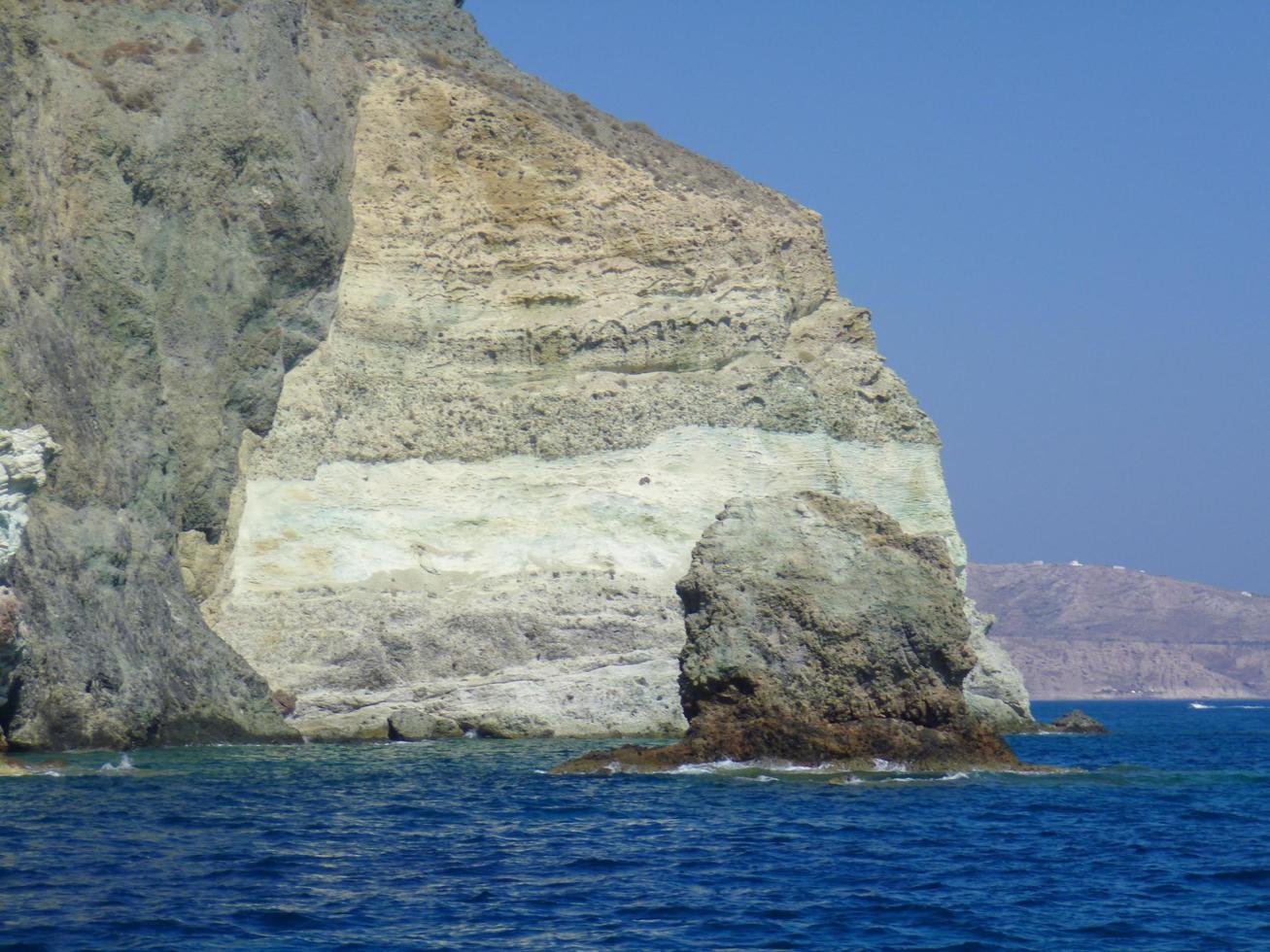 spiaggia di aspri in grecia foto