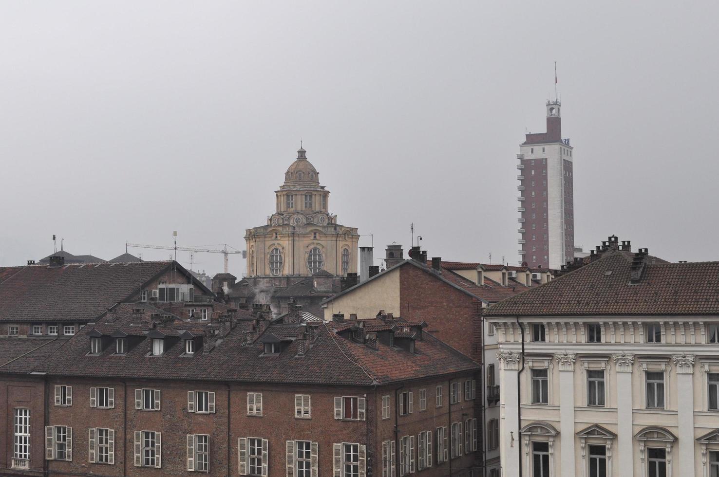 vista della città di torino foto