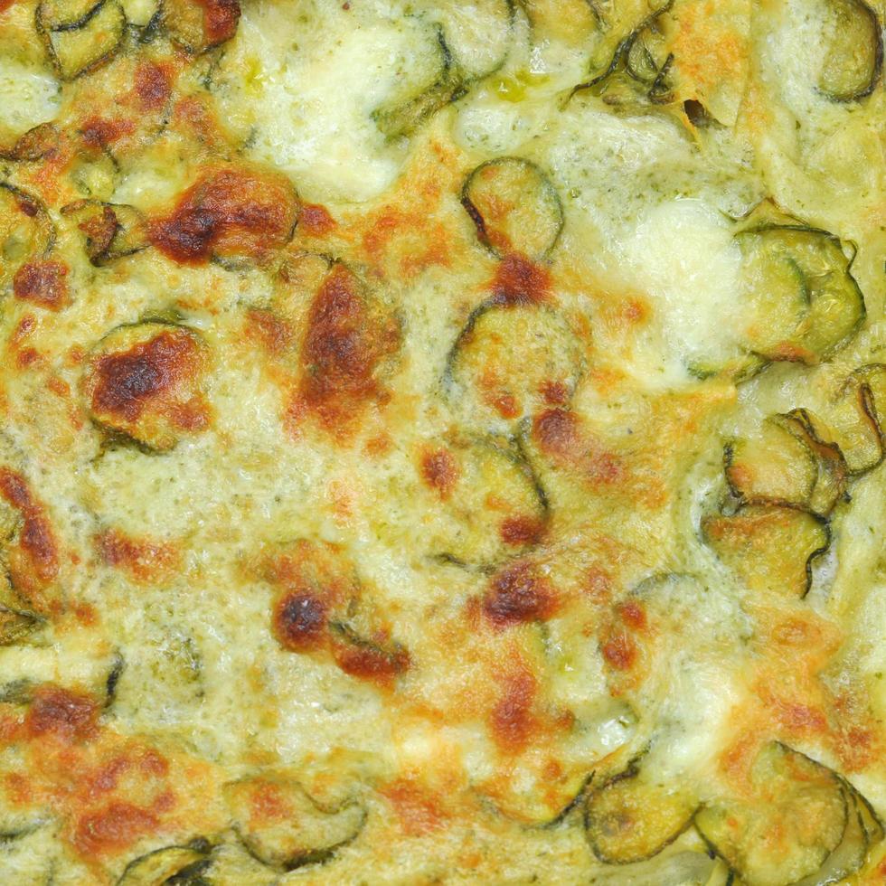 frittata di zucchine zucchine foto