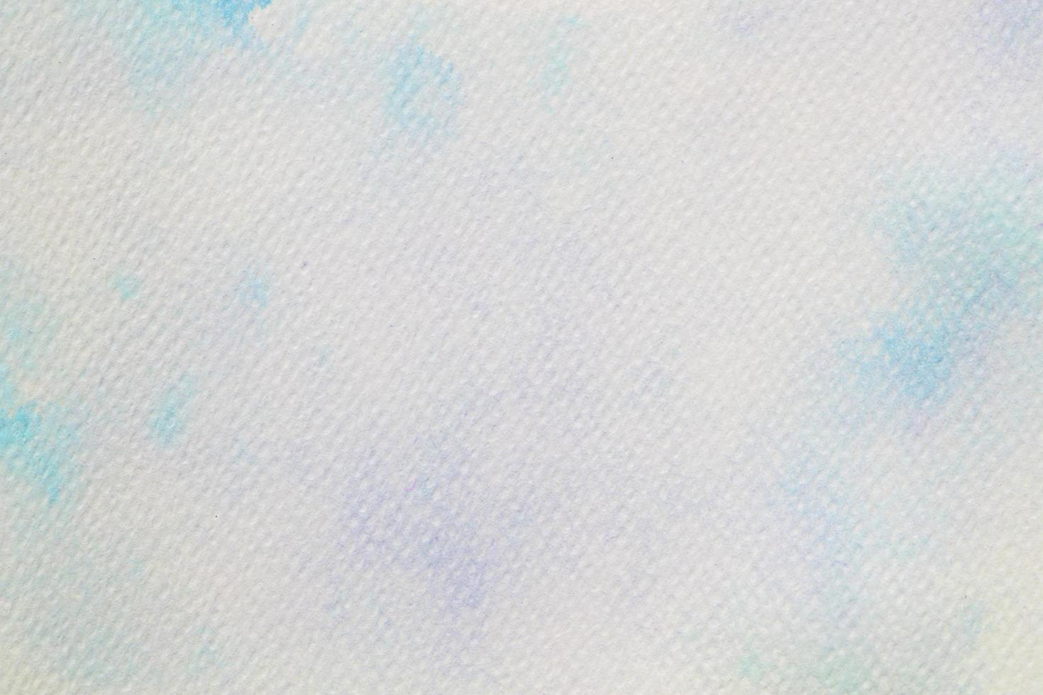 acquerello blu su carta bianca, sfondo astratto foto