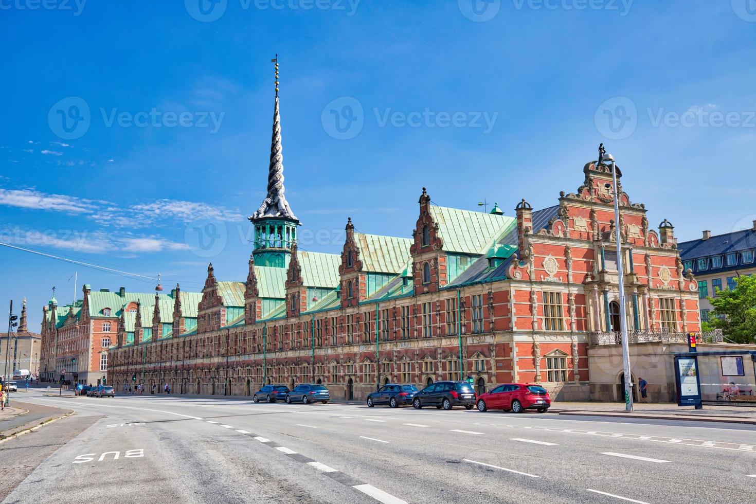 Borsa di borsan edificio a copenhagen foto