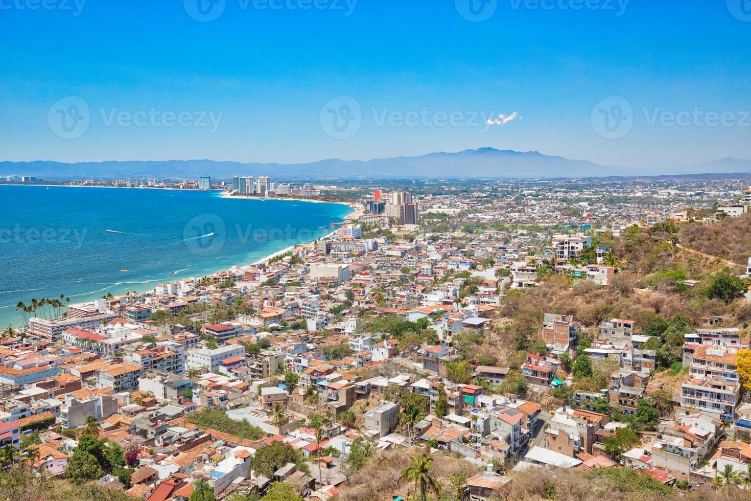 puerto vallarta, belvedere panoramico mirador cerro la cruz foto