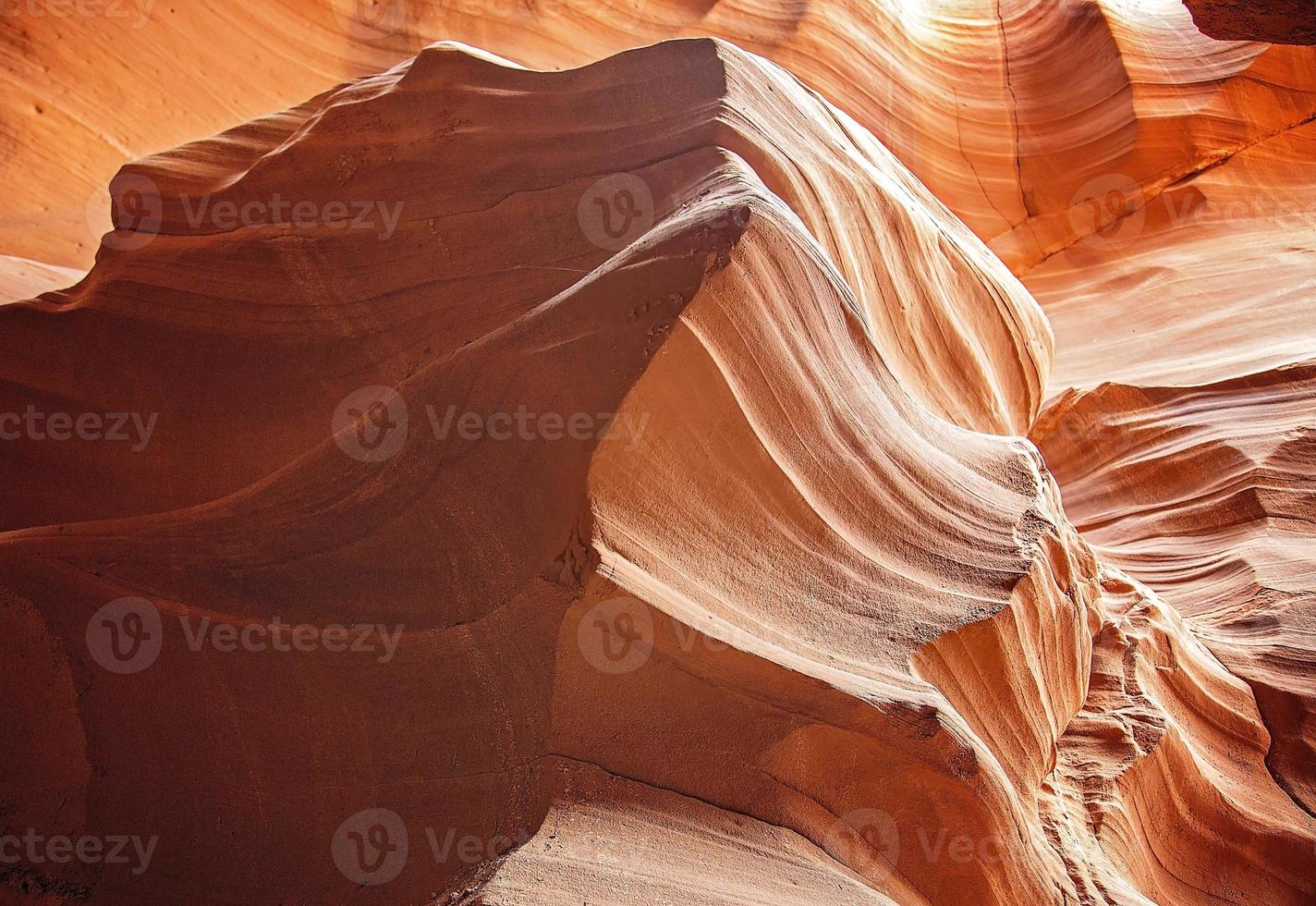 famoso canyon dell'antilope in arizona foto