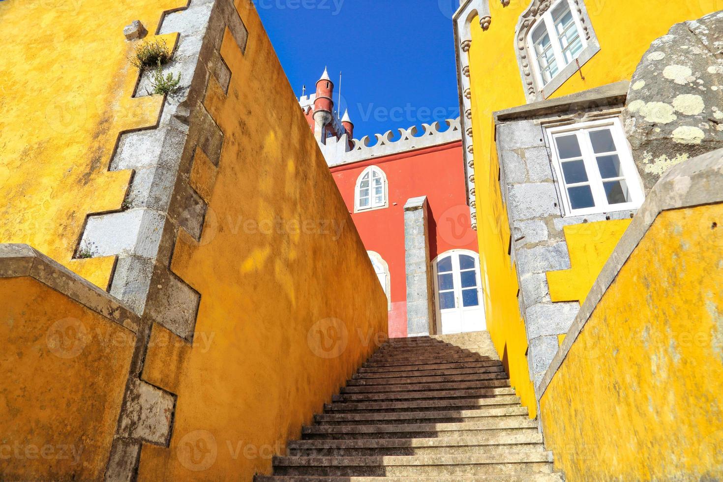 pena palace, sintra - portogallo foto