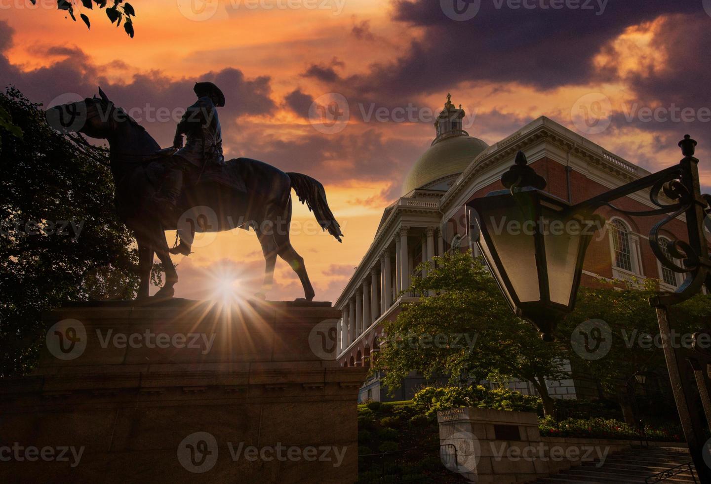 Stati Uniti d'America, Massachusetts State House a Boston foto