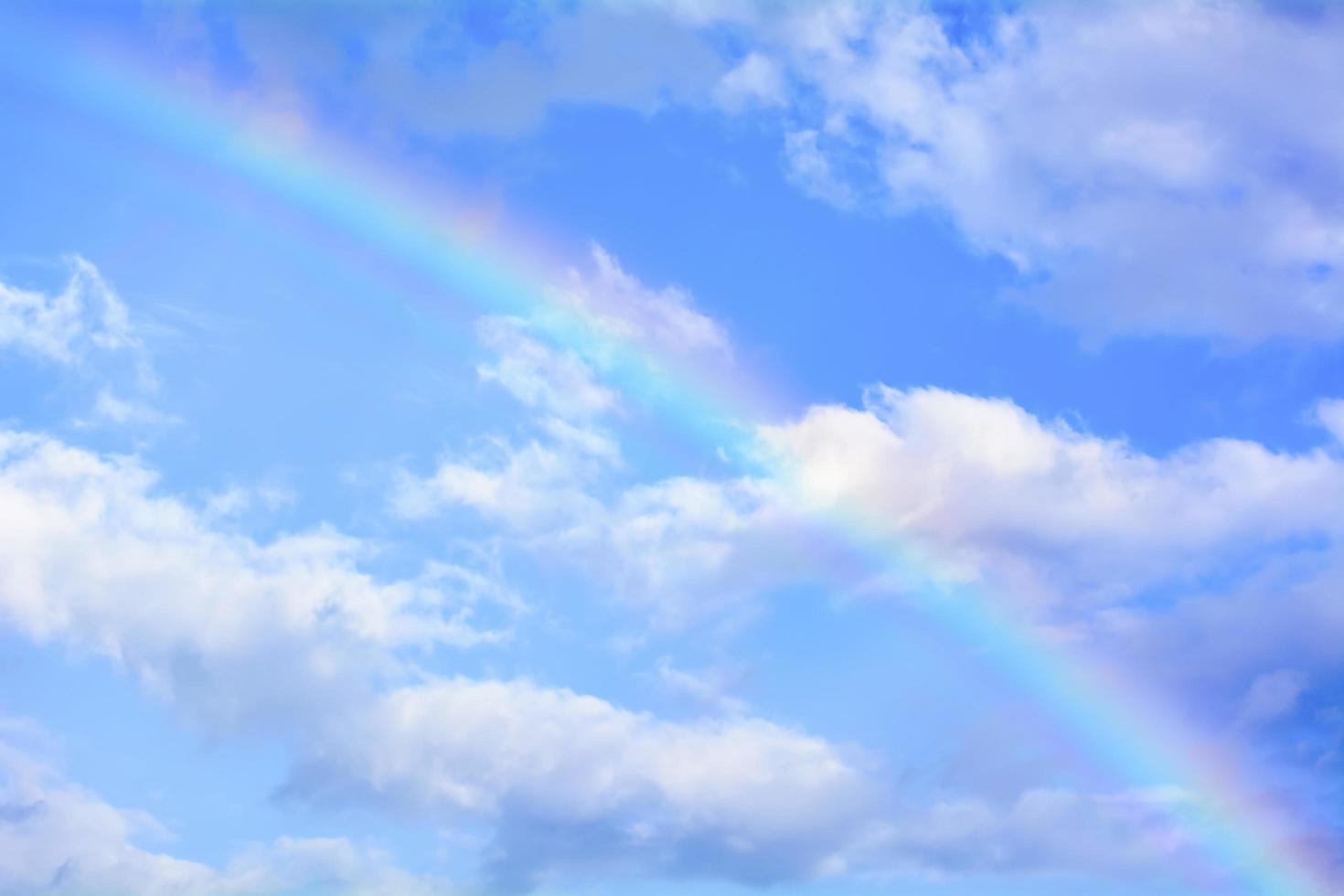 arcobaleno nel cielo foto