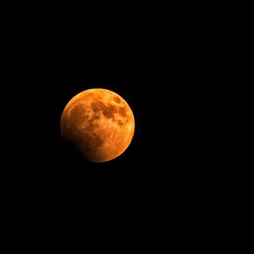 luna piena, bella luna, luna sorridente, di notte, foto