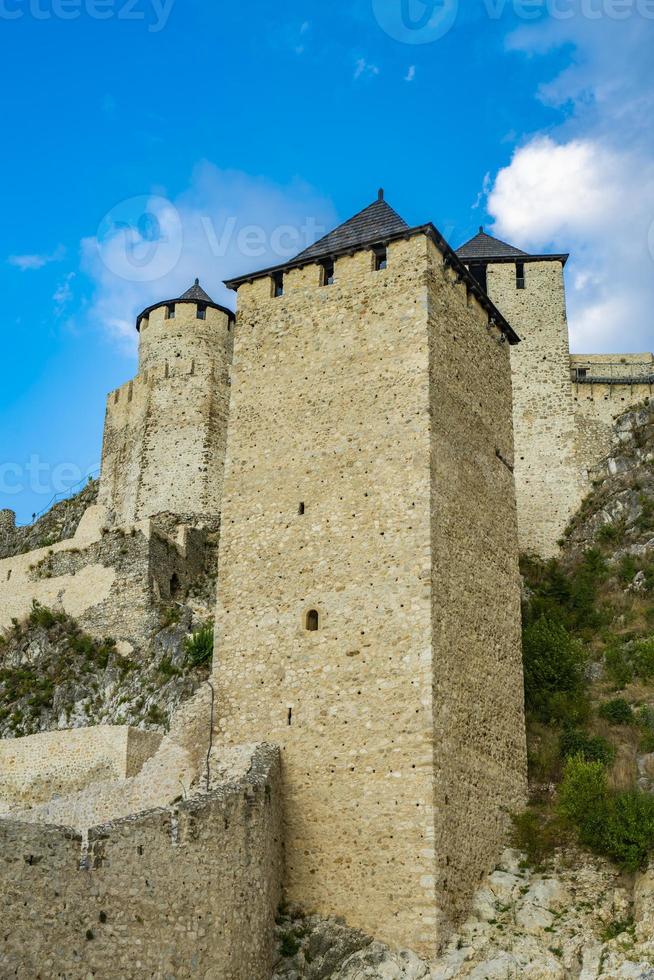 Fortezza di Golubac in Serbia foto