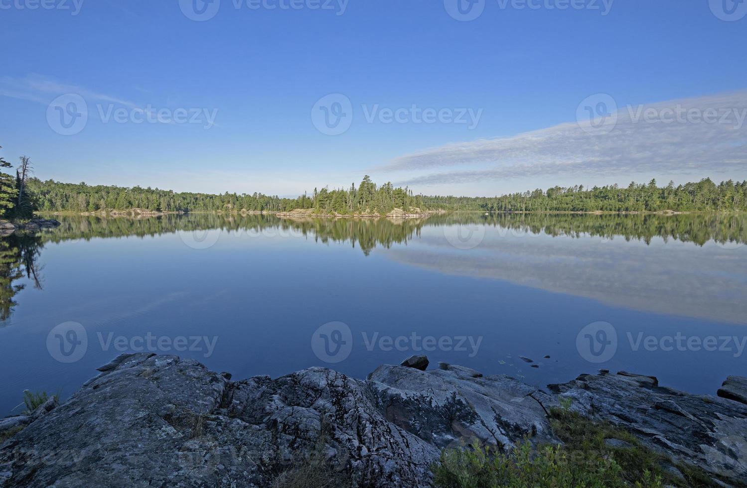 panorama mattutino in canada foto