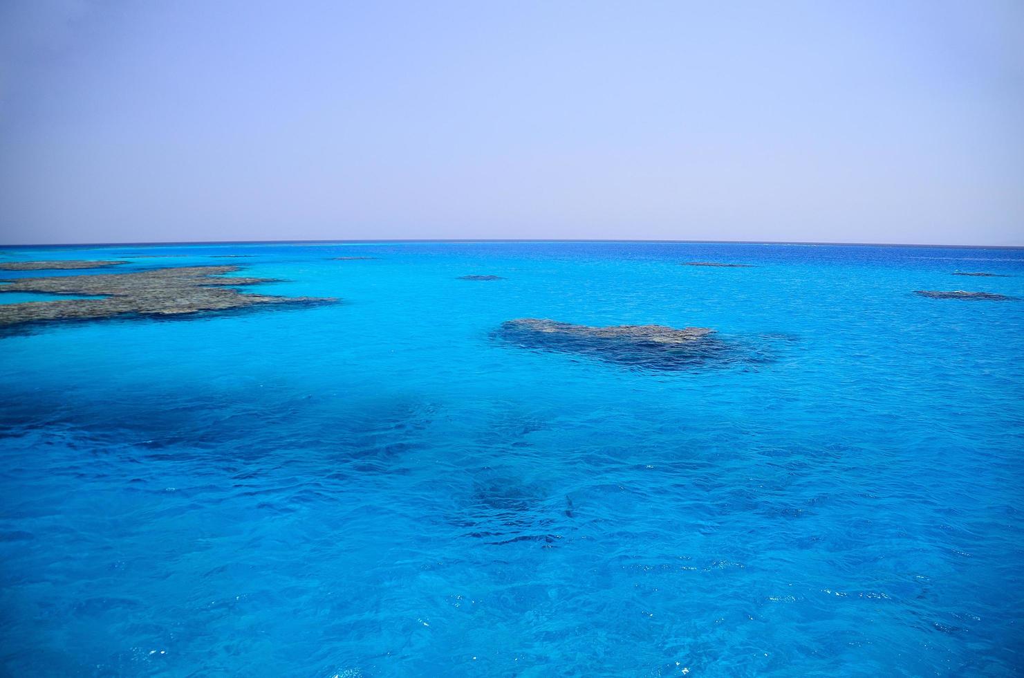 mare cristallino in egitto foto