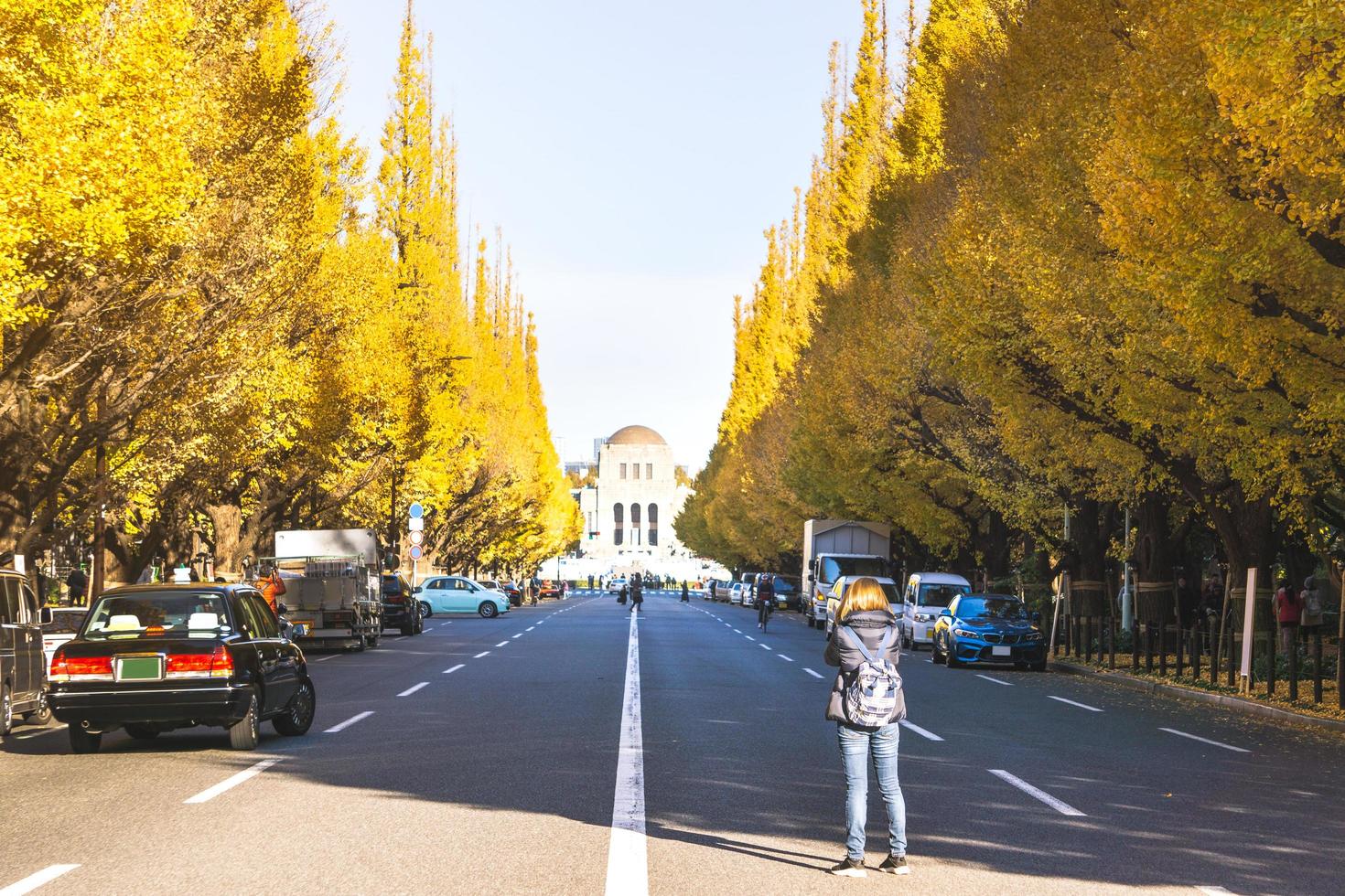 stagione autunnale di tokyo in giappone foto