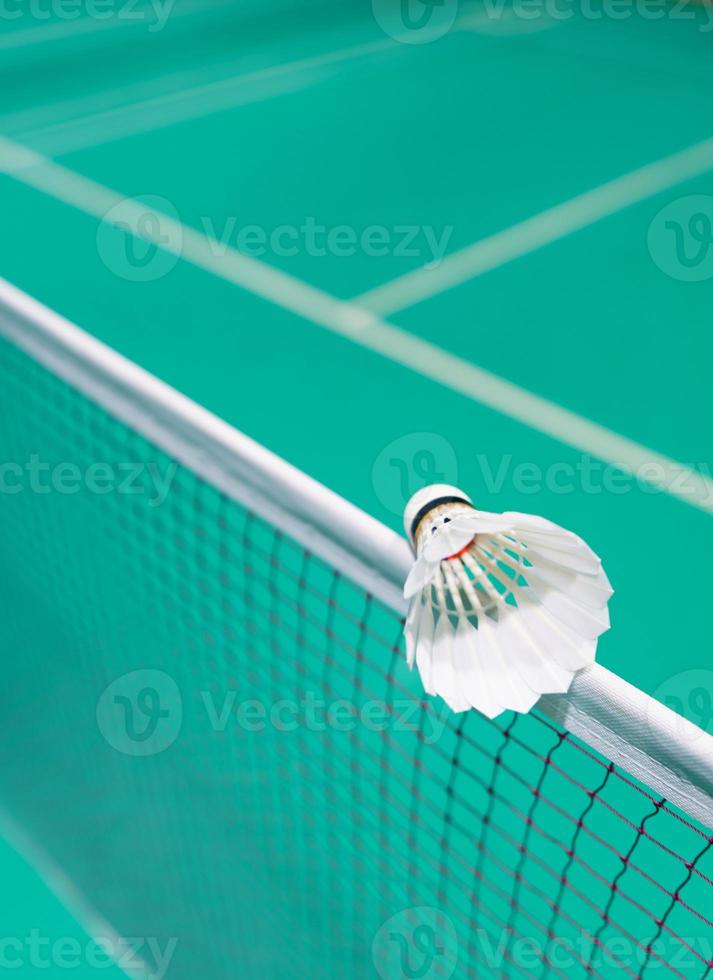 nuovo volano su rete da badminton foto