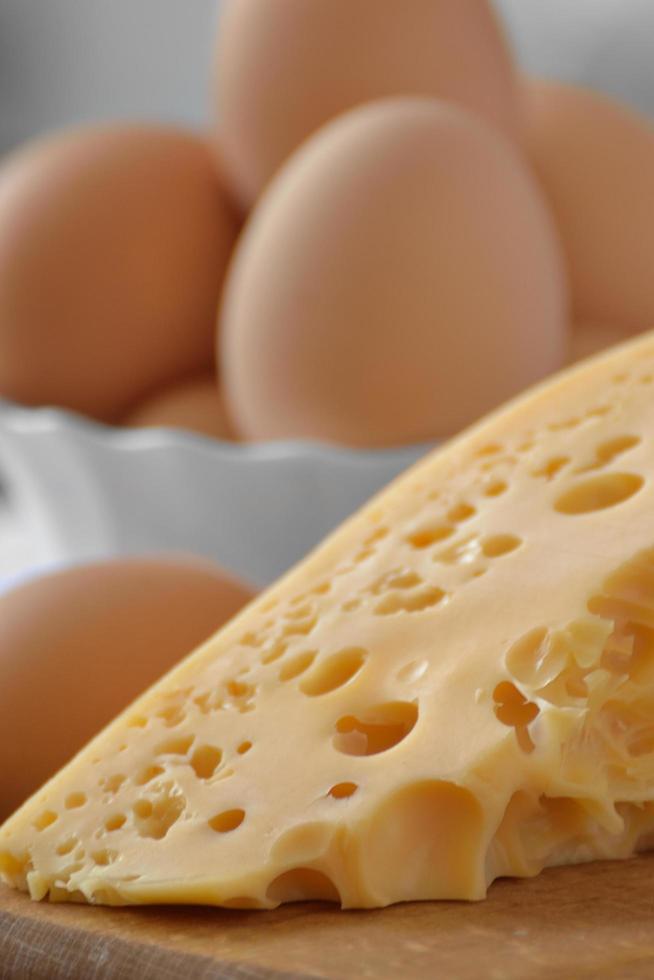 uova con formaggio foto