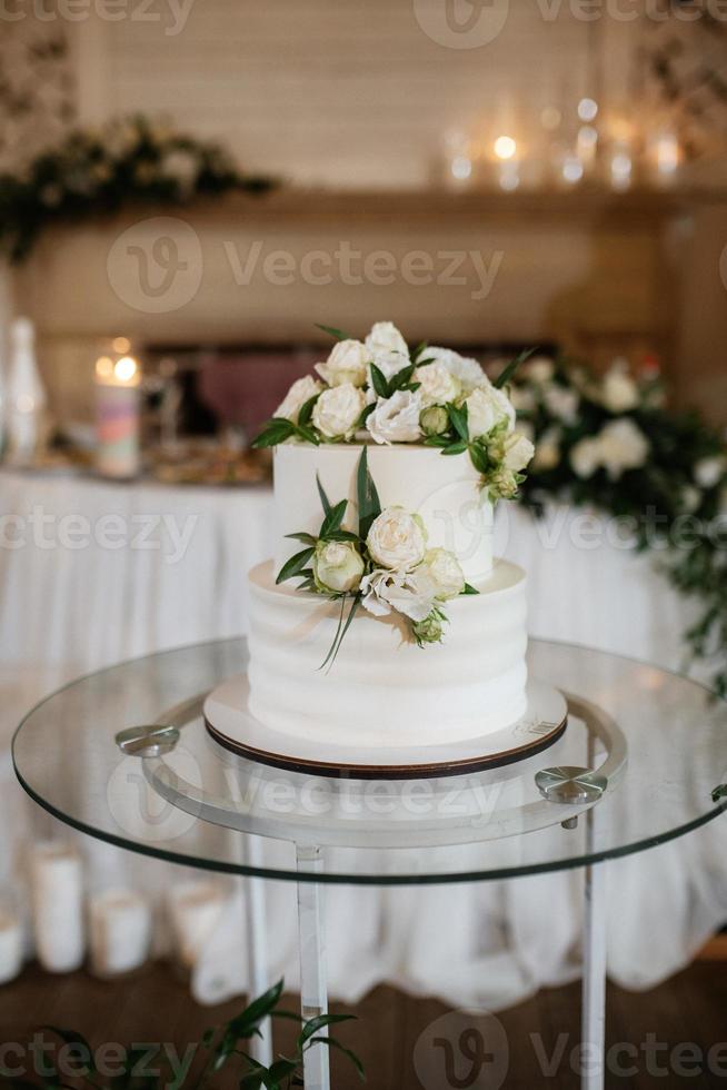 torta nuziale al matrimonio foto