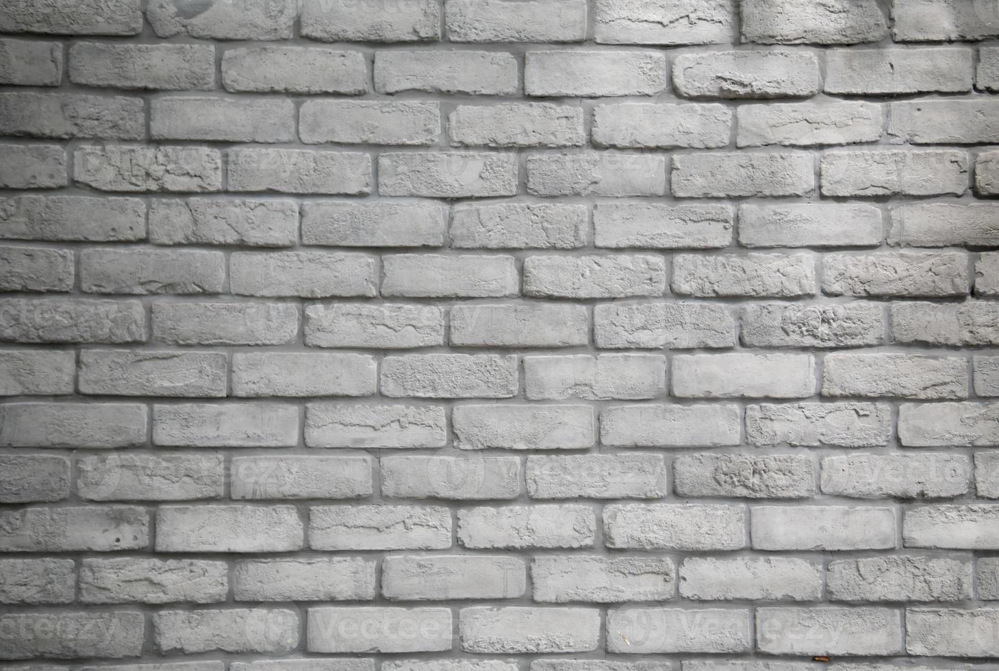 fondo strutturato del muro di mattoni grigio bianco moderno. foto