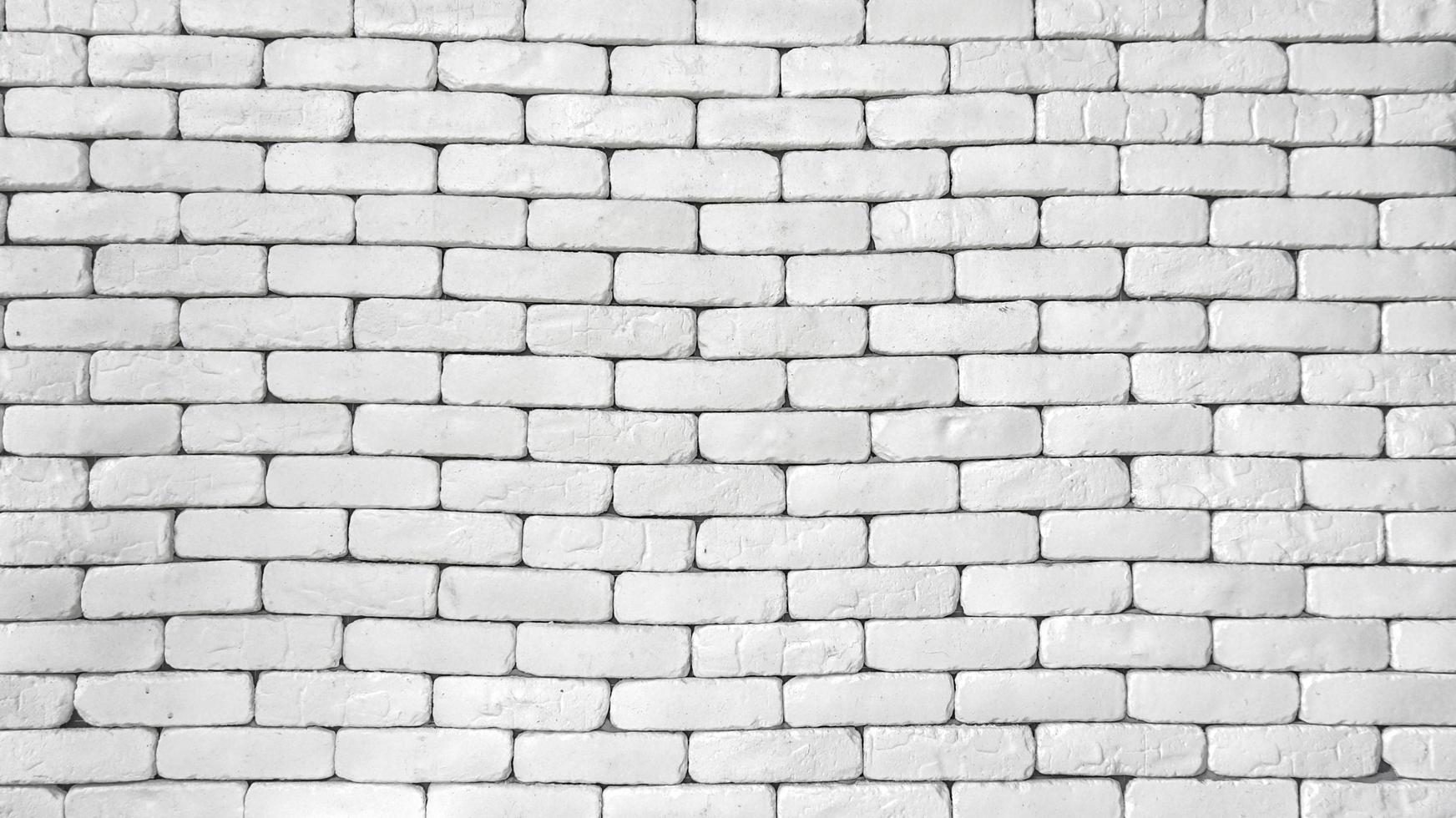struttura del muro di mattoni bianchi per lo sfondo foto