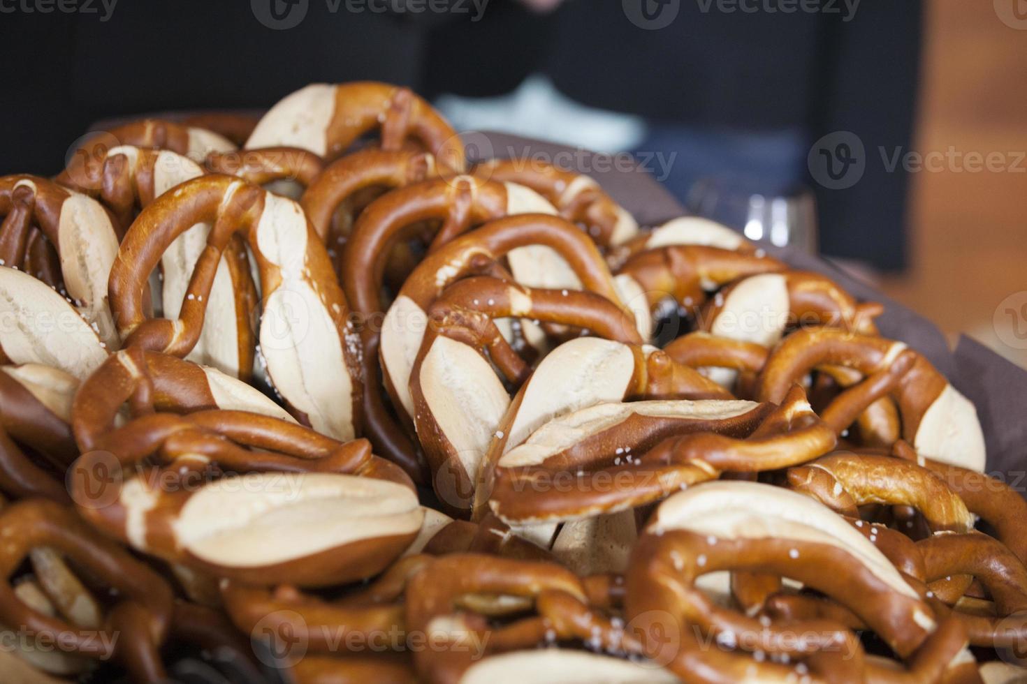 pretzel morbido - panetteria foto