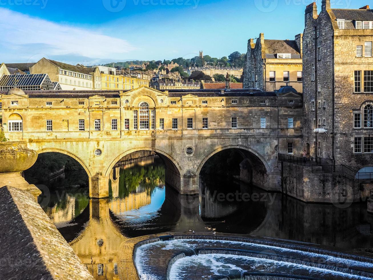 ponte hdr pulteney in bagno foto