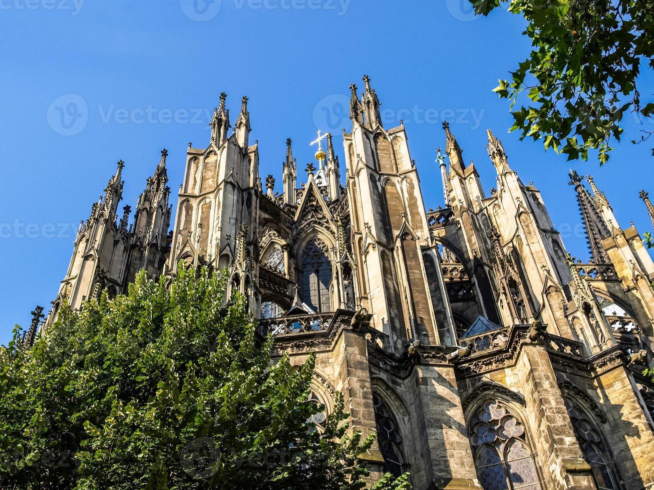 hdr cattedrale di koeln dom foto