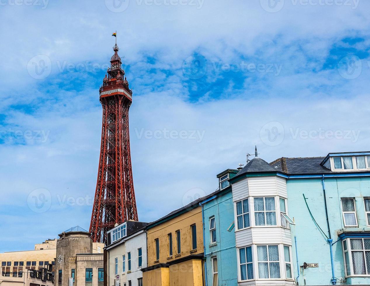 hdr la torre di blackpool foto