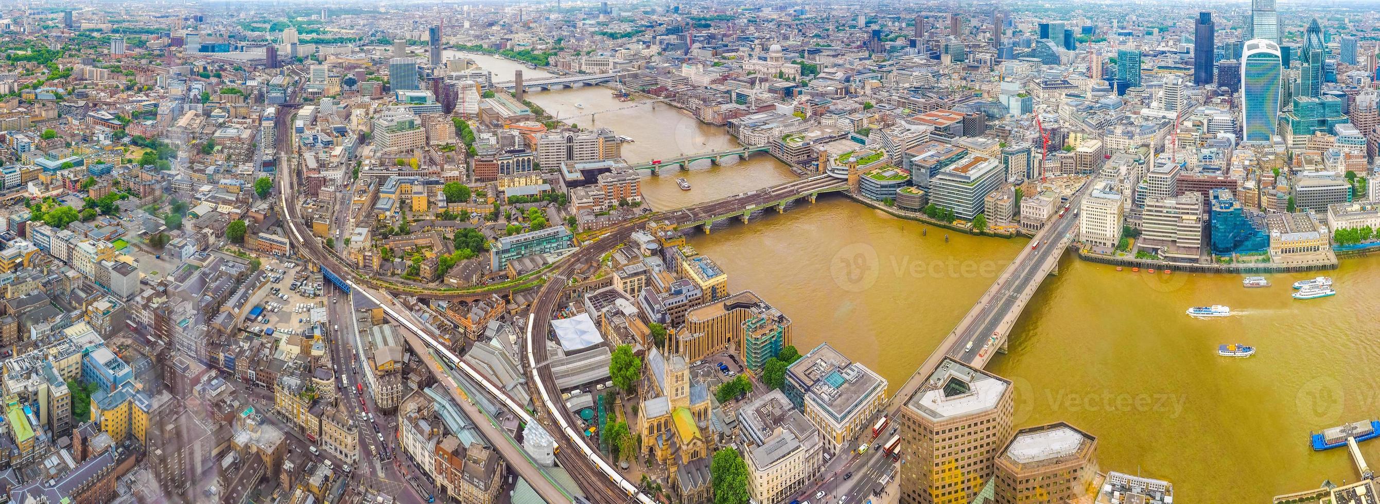 vista hdr di londra foto