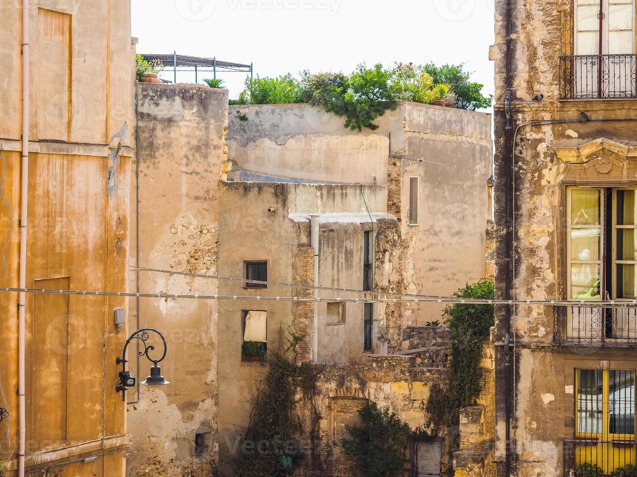 hdr casteddu che significa quartiere del castello a cagliari foto