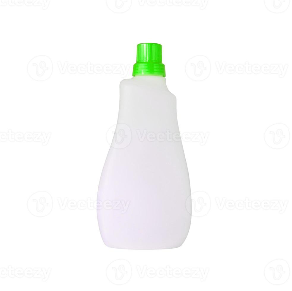 bottiglia di detersivo per detersivo liquido per bucato o detersivo o candeggina o ammorbidente foto