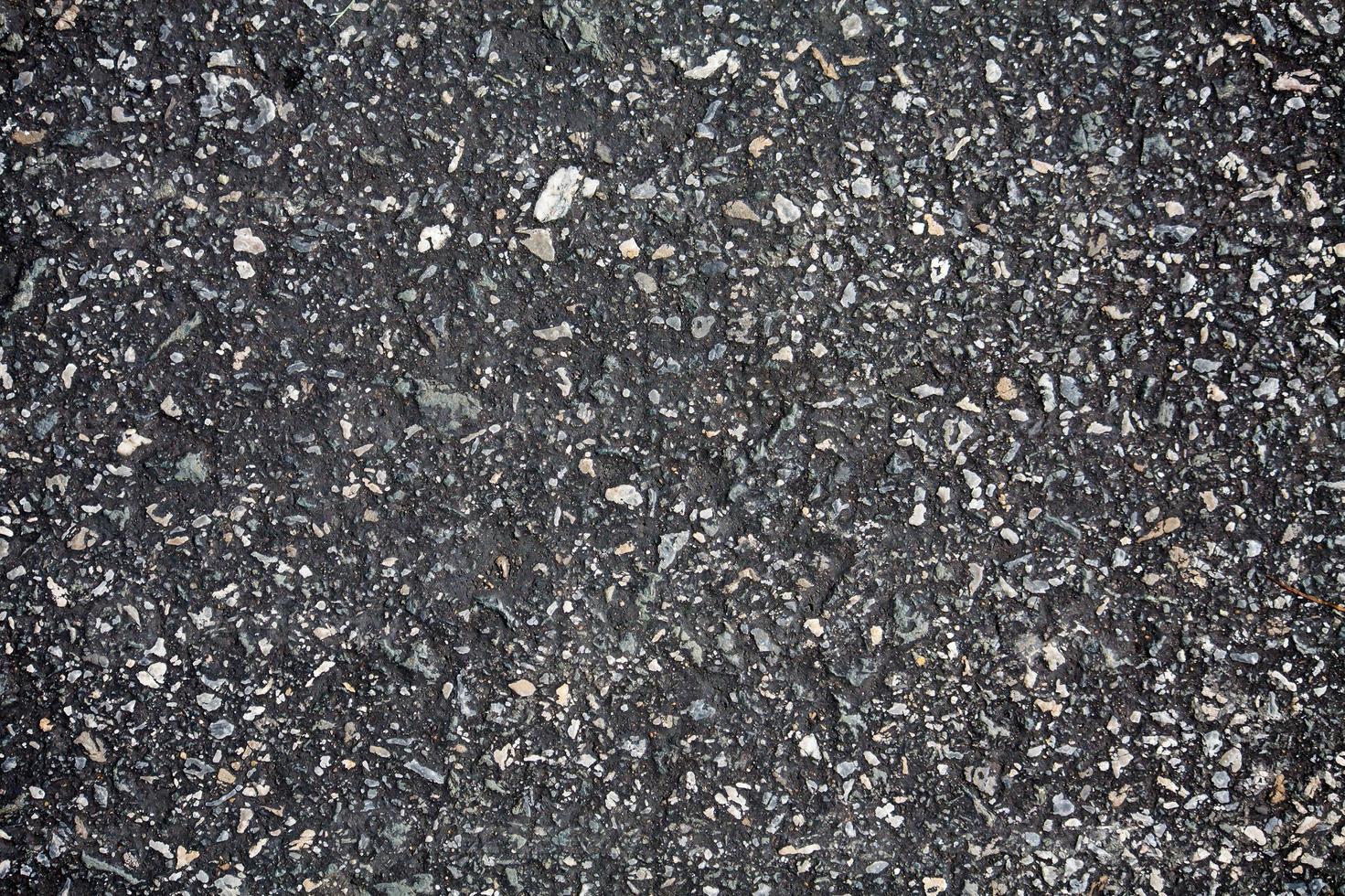 struttura della strada asfaltata scura foto